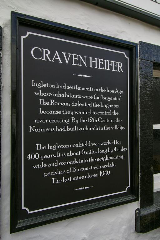 Hotel Craven Heifer Ingleton  Exteriér fotografie